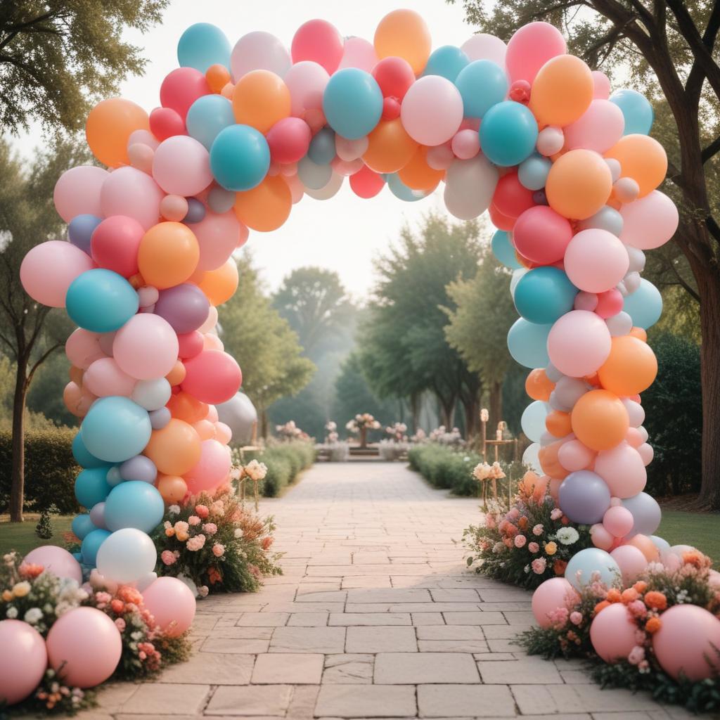 Арки из воздушных шаров: виды, оформление и доставка
