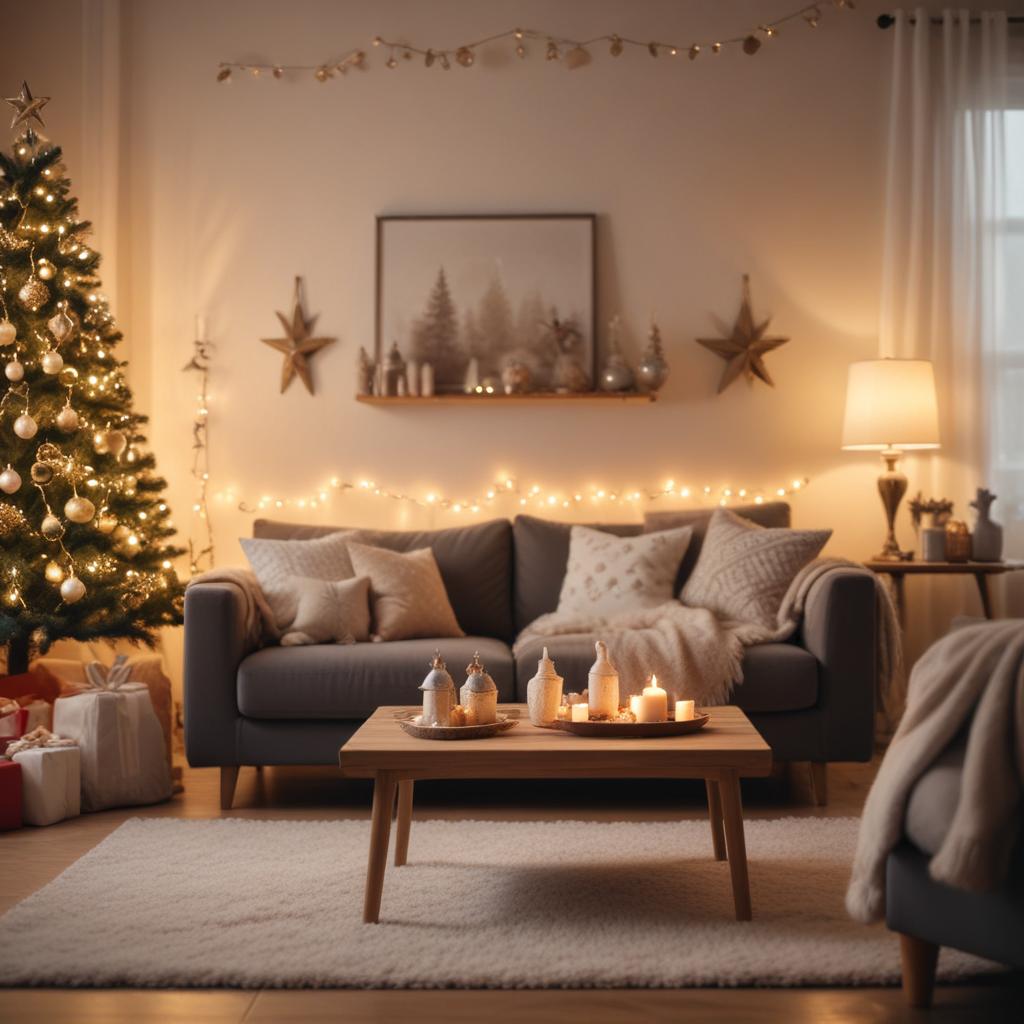 Новогодние украшения и фигурки для праздничного декора